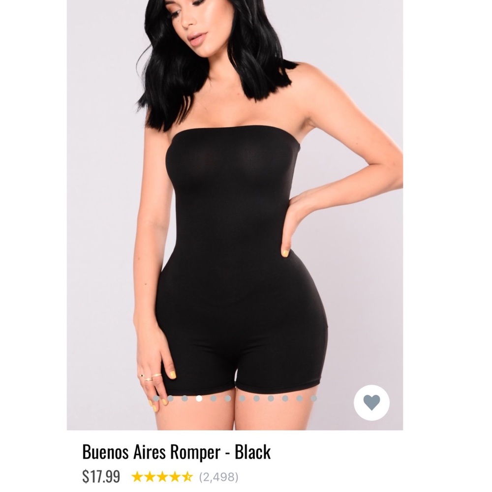 Fashion nova romper NWT
